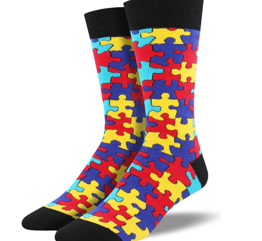 Puzzled Socks Mens