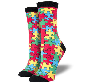 Puzzled Socks Womens