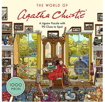 Laurence King Publishing Laurence King The World of Agatha Christie Puzzle 1000pcs