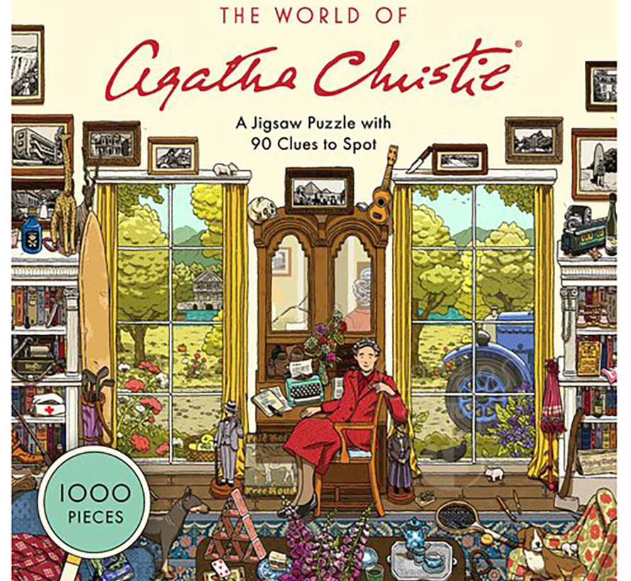 Laurence King The World of Agatha Christie Puzzle 1000pcs