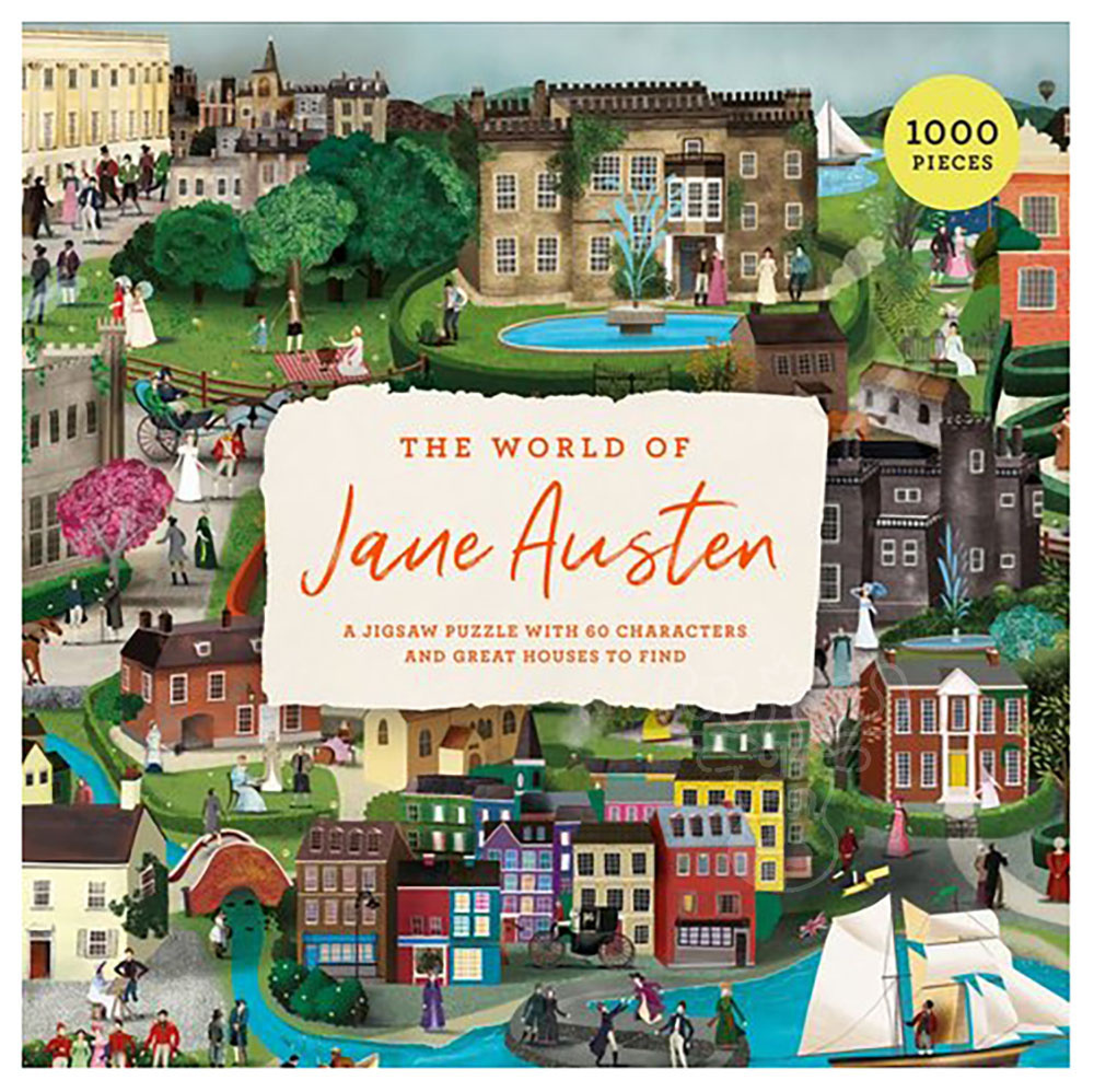 Laurence King The World of Jane Austen Puzzle 1000pcs - Puzzles Canada