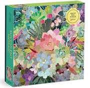 Galison Galison Succulent Mosaic Foil Puzzle 500pcs
