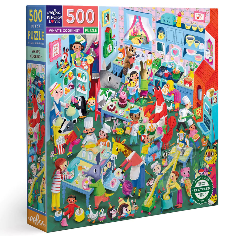 eeBoo What's Cooking? Puzzle 500pcs Puzzles Canada