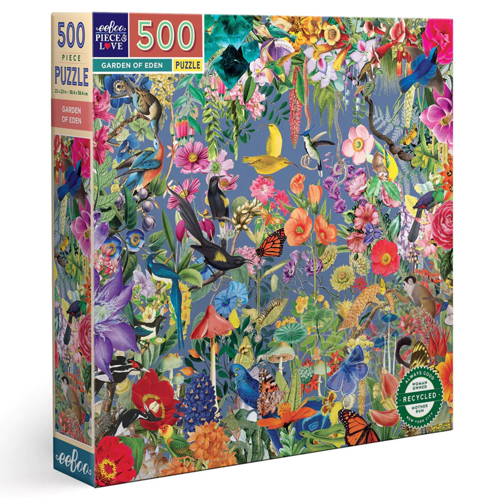 eeBoo Garden of Eden Puzzle 500pcs Puzzles Canada