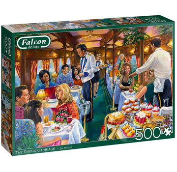 Falcon Falcon The Dining Carriage Puzzle 500pcs - ORIGINAL BOX SIZE ONLINE ORDER ONLY