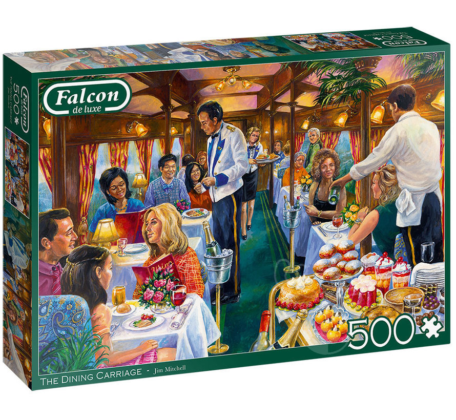 Falcon The Dining Carriage Puzzle 500pcs - ORIGINAL BOX SIZE