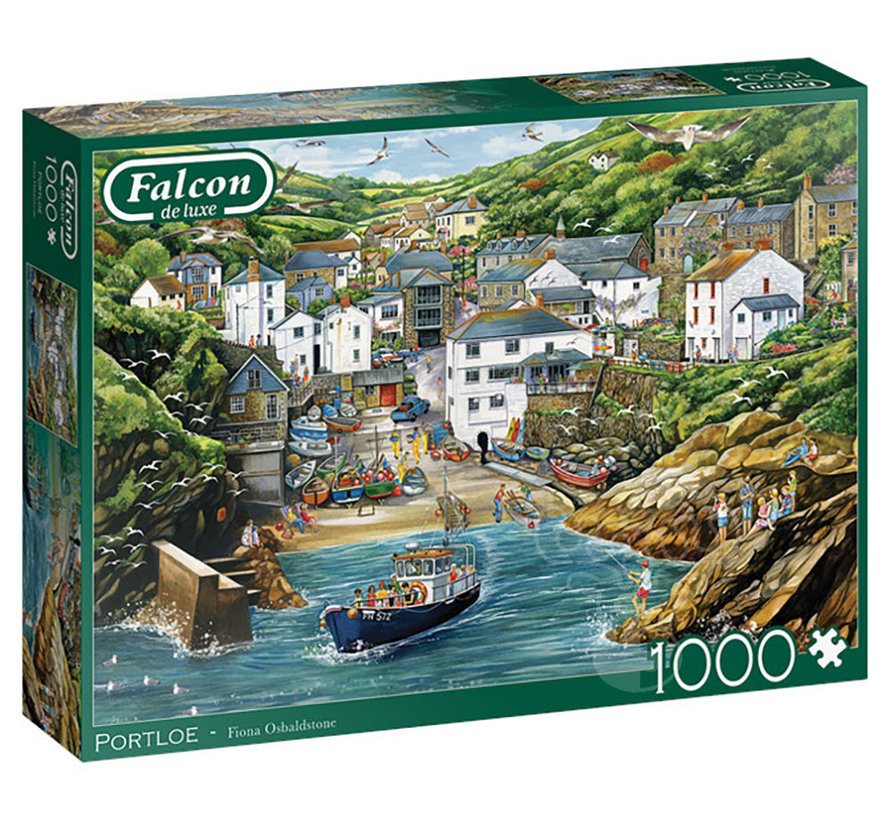 Falcon Portloe Puzzle 1000pcs* - ORIGINAL BOX SIZE