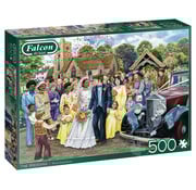 Falcon Falcon The Wedding Puzzle 500pcs - ORIGINAL BOX SIZE
