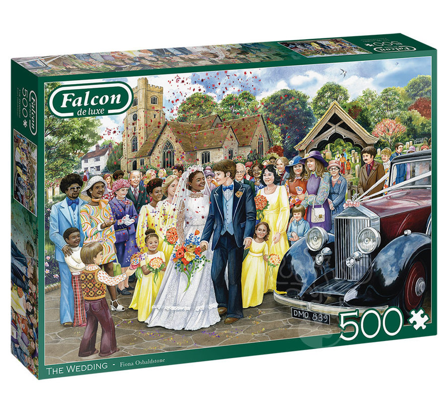 Falcon The Wedding Puzzle 500pcs - ORIGINAL BOX SIZE