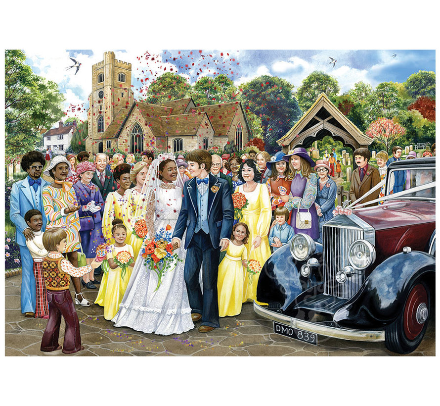 Falcon The Wedding Puzzle 500pcs - ORIGINAL BOX SIZE