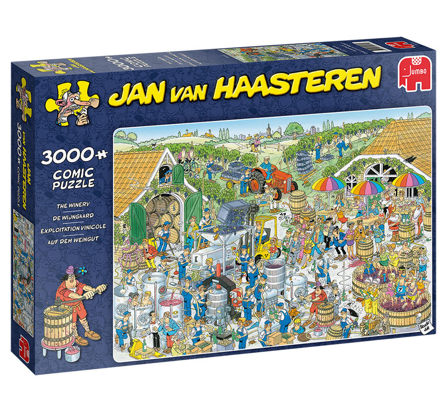 Jumbo Jan van Haasteren - The Winery Puzzle 3000pcs