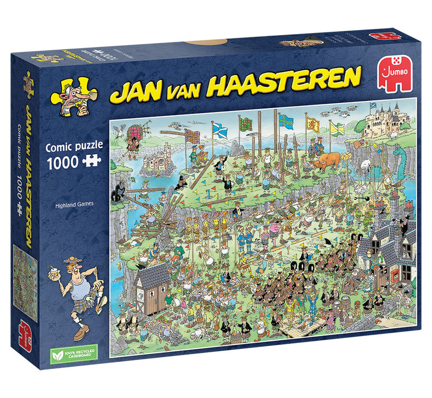 Jumbo Jan van Haasteren - Highland Games Puzzle 1000pcs