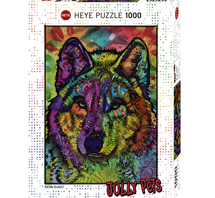 Heye Jolly Pets: Wolf’s Soul  Puzzle 1000pcs RETIRED