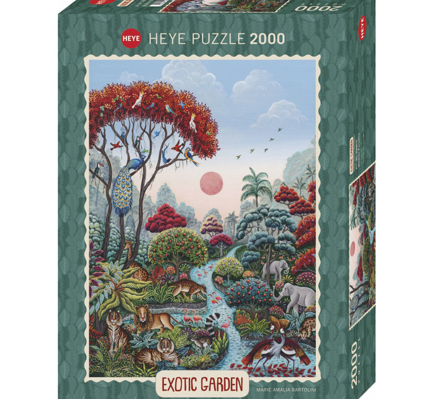 Heye Exotic Garden: Wildlife Paradise Puzzle 2000pcs
