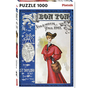 Piatnik Piatnik Bon Ton Magazine Cover Puzzle 1000pcs