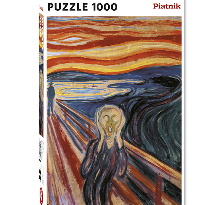 Piatnik Munch - The Scream Puzzle 1000pcs