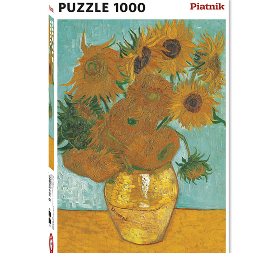 Piatnik Van Gogh - Sunflowers Puzzle 1000pcs