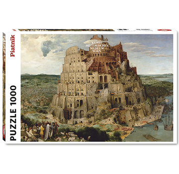 Piatnik Piatnik Brueghel - Tower of Babel Puzzle 1000pcs