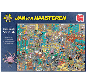 Jumbo Jumbo Jan van Haasteren - The Music Shop Puzzle 5000pcs