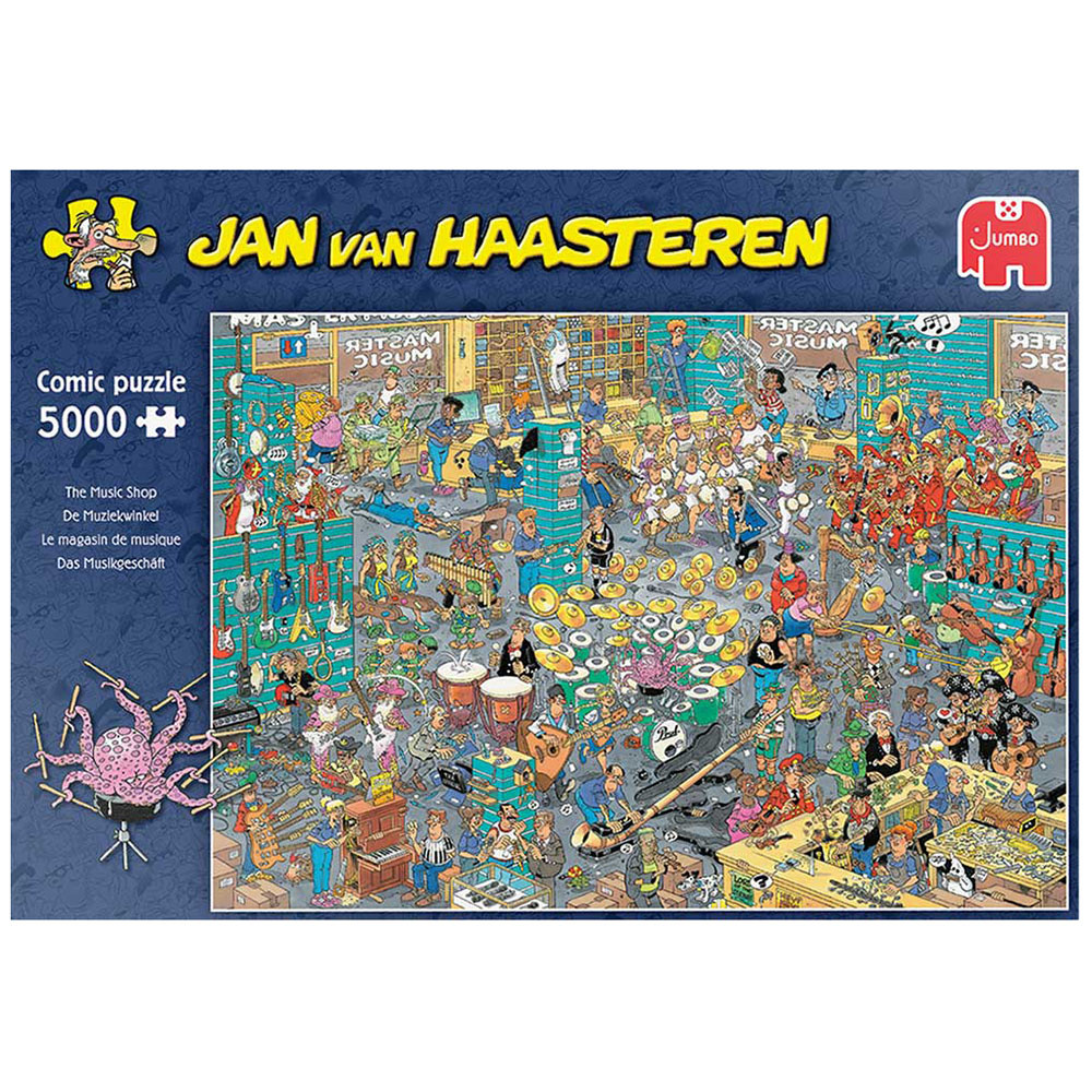 Jumbo Jan van Haasteren The Music Shop Puzzle 5000pcs Puzzles Canada