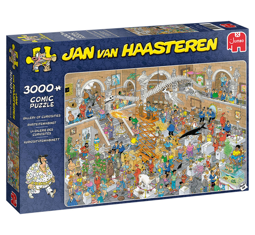 Jumbo Jan van Haasteren - Gallery of Curiosities Puzzle 3000pcs