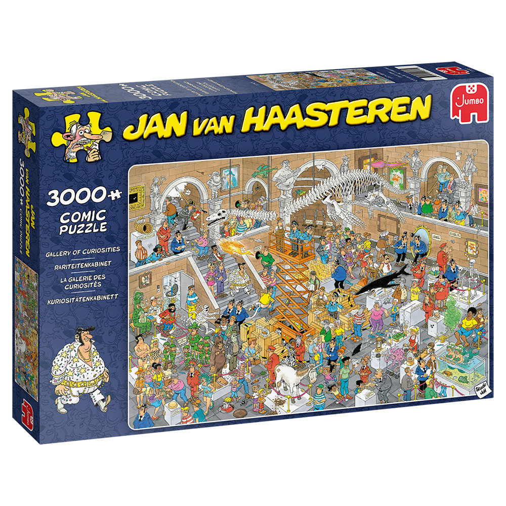 Jumbo Jan van Haasteren Gallery of Curiosities Puzzle 3000pcs