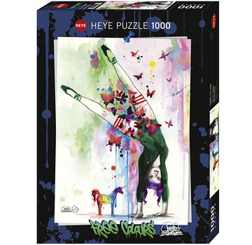 Heye Heye Free Colours: Mini Unicorn Puzzle 1000pcs