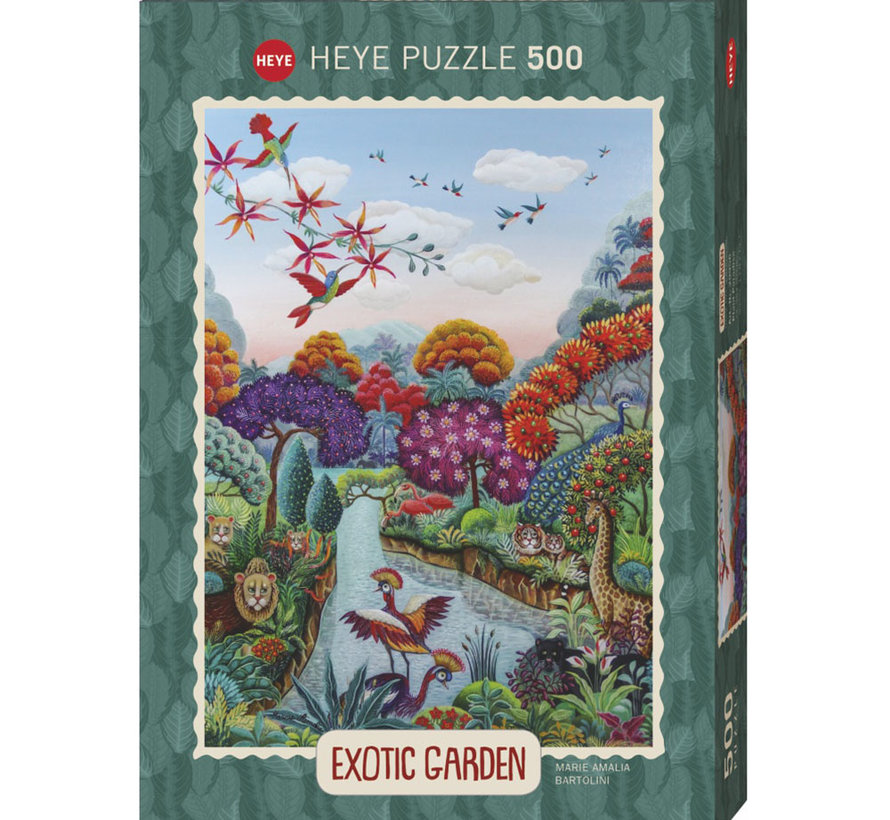 Heye Exotic Garden: Plant Paradise Puzzle 500pcs