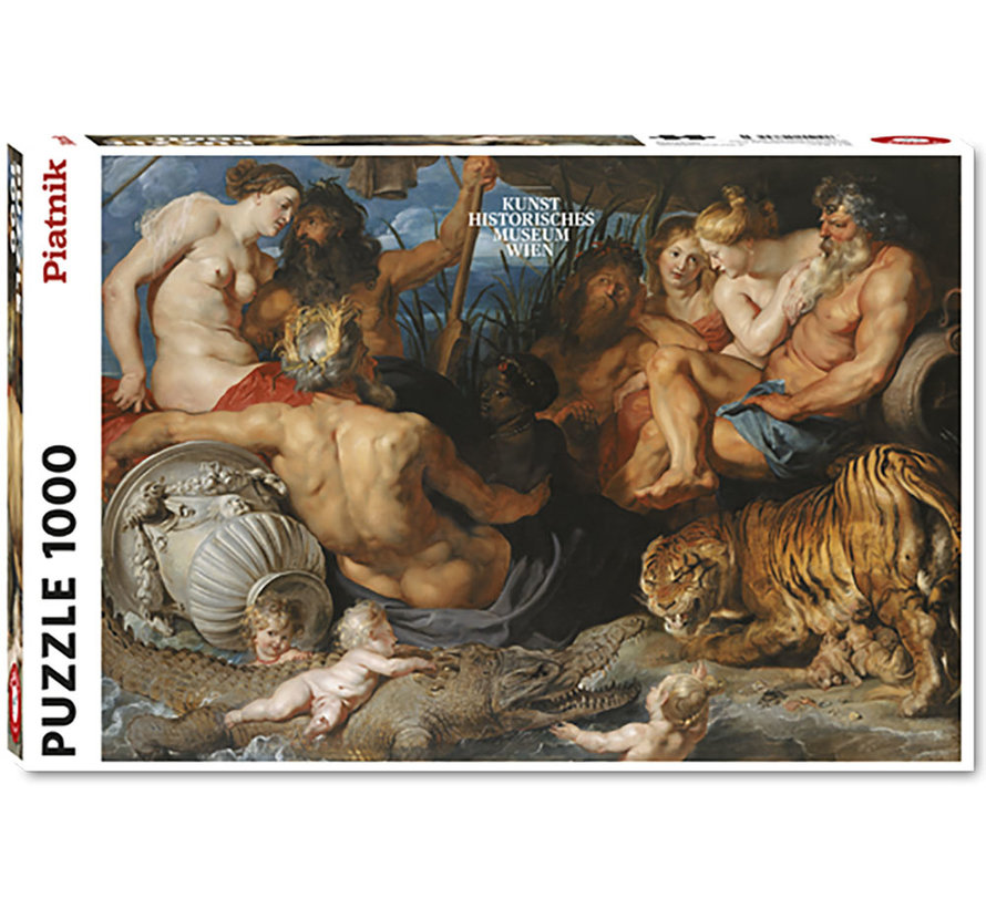 Piatnik Rubens - The Four Rivers of Paradise Puzzle 1000pcs
