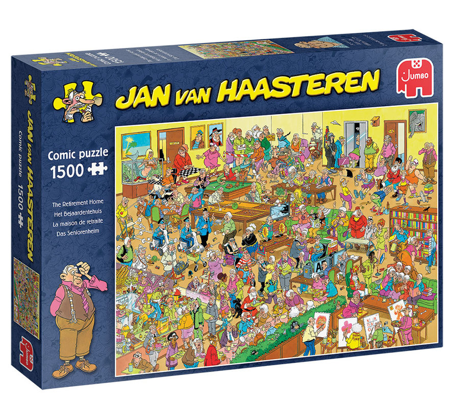 Jumbo Jan van Haasteren - The Retirement Home Puzzle 1500pcs