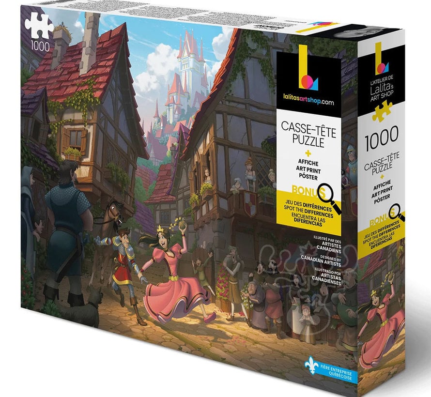 FINAL SALE Lalita Out Shopping! Puzzle 1000pcs