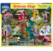 White Mountain White Mountain Birdhouse Village Puzzle 500pcs
