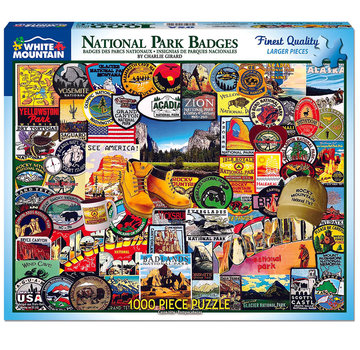 White Mountain White Mountain National Park Badges Puzzle 1000pcs