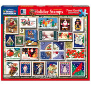 White Mountain White Mountain Holiday Stamps Puzzle 500pcs