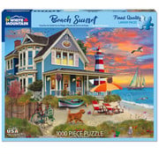 White Mountain White Mountain Beach Sunset Puzzle 1000pcs