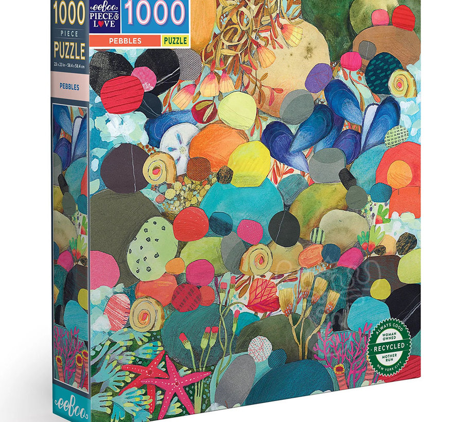 eeBoo Pebbles Puzzle 1000pcs