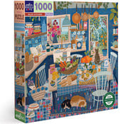 EeBoo eeBoo Blue Kitchen Puzzle 1000pcs