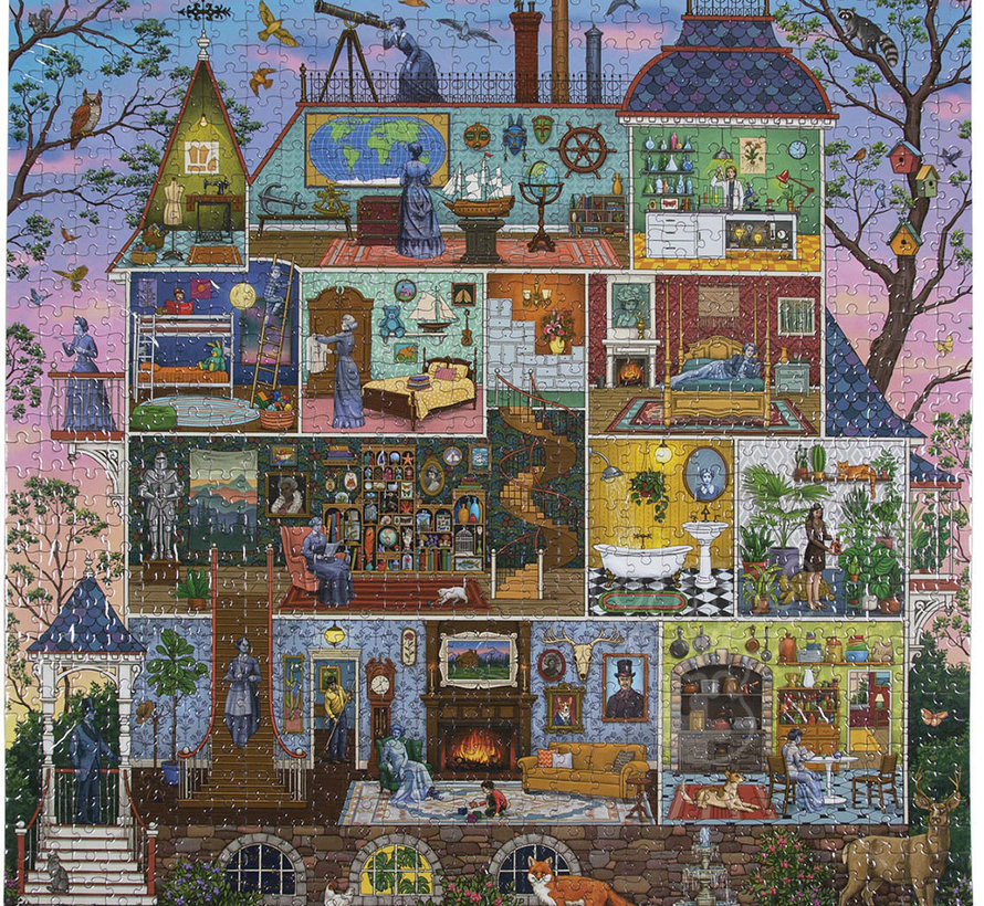 eeBoo The Alchemist's Home Puzzle 1000pcs