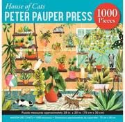 Peter Pauper Press Peter Pauper Press House of Cats Puzzle 1000pcs