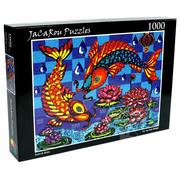 JaCaRou Puzzles FINAL SALE JaCaRou Sumi & Shiro Puzzle 1000pcs