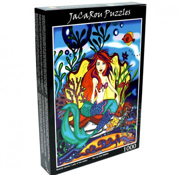 JaCaRou Puzzles FINAL SALE JaCaRou Lady of the Ocean / Beauté Marine Puzzle 1000pcs