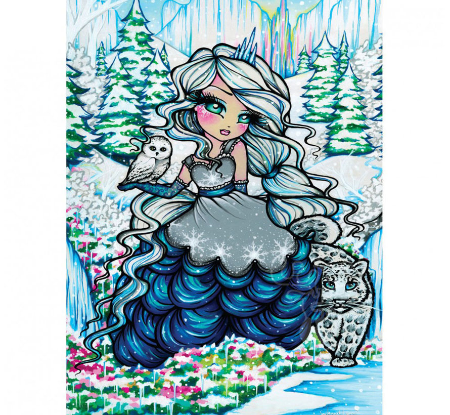 JaCaRou Ice Princess Puzzle 1000pcs