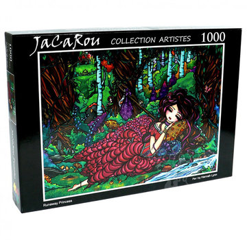 JaCaRou Puzzles FINAL SALE JaCaRou Runaway Princess Puzzle 1000pcs