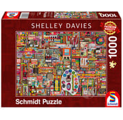 Schmidt Schmidt Shelley Davies Vintage Artist’s Materials Puzzle 1000pcs