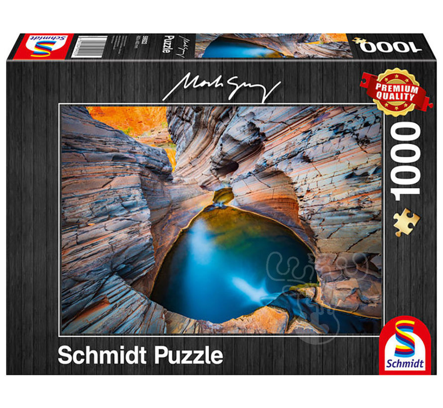 Schmidt Mark Gray: Indigo Puzzle 1000pcs