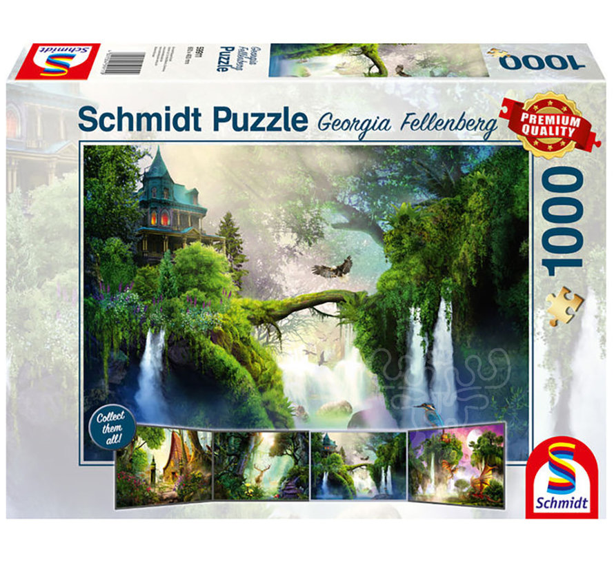Schmidt Enchanted Spring Puzzle 1000pcs *
