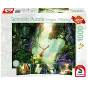 Schmidt Schmidt Deer in the Forest Puzzle 1000pcs