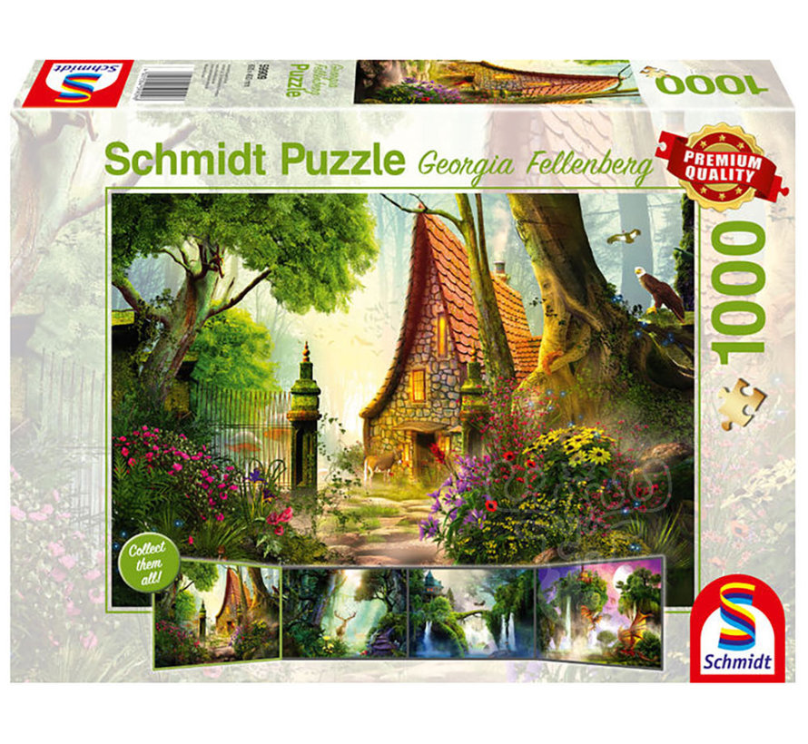 Schmidt House in the Glade Puzzle 1000pcs *