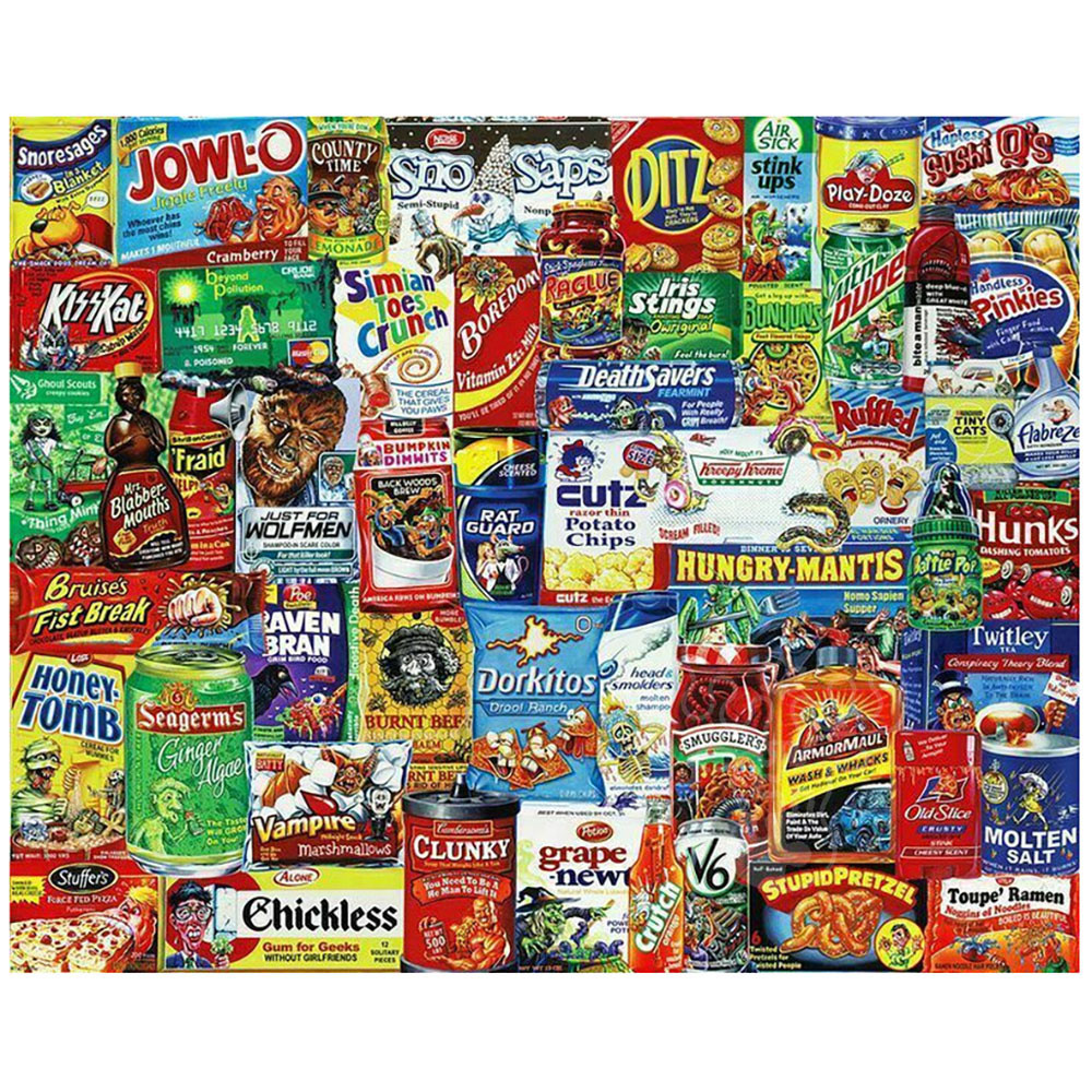 Springbok Looney Labels Puzzle 500pcs - Puzzles Canada