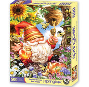 Springbok Springbok Gnome Worries Bee Happy Puzzle 500pcs
